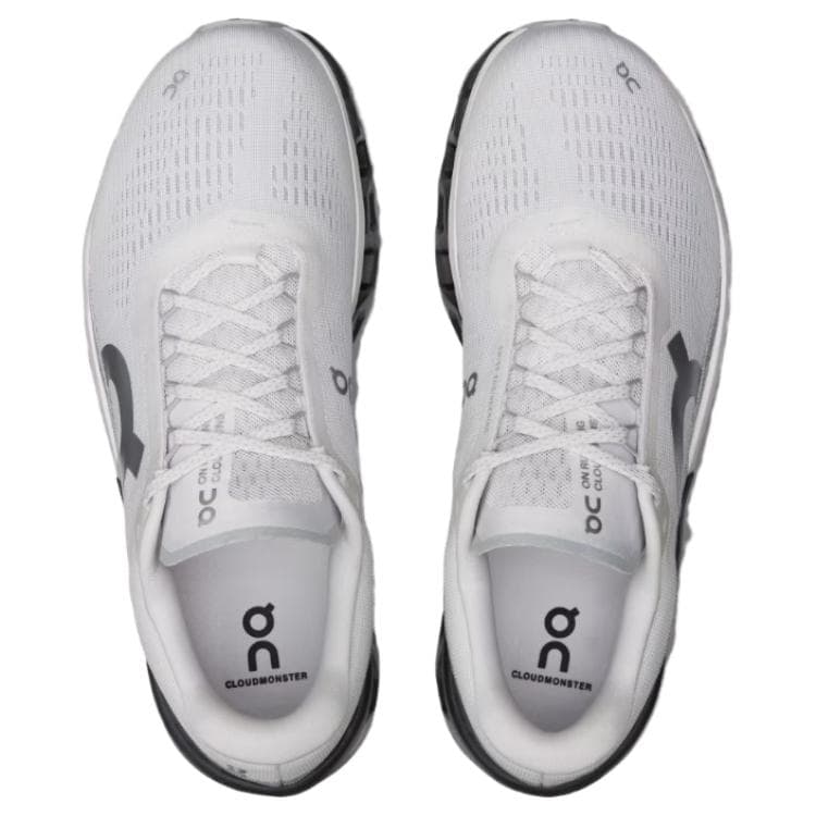 Кроссовки для бега On Cloudmonster 2 White Grey — фото 3
