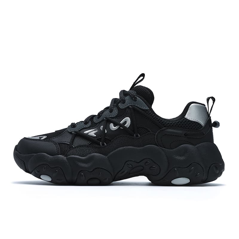 Кроссовки для бега FILA FLUID 6 Текстиль Синтетическая кожа Низкий верх Повседневные Городские Коммутатор Беговые кроссовки Женские Черные - изображение 1
