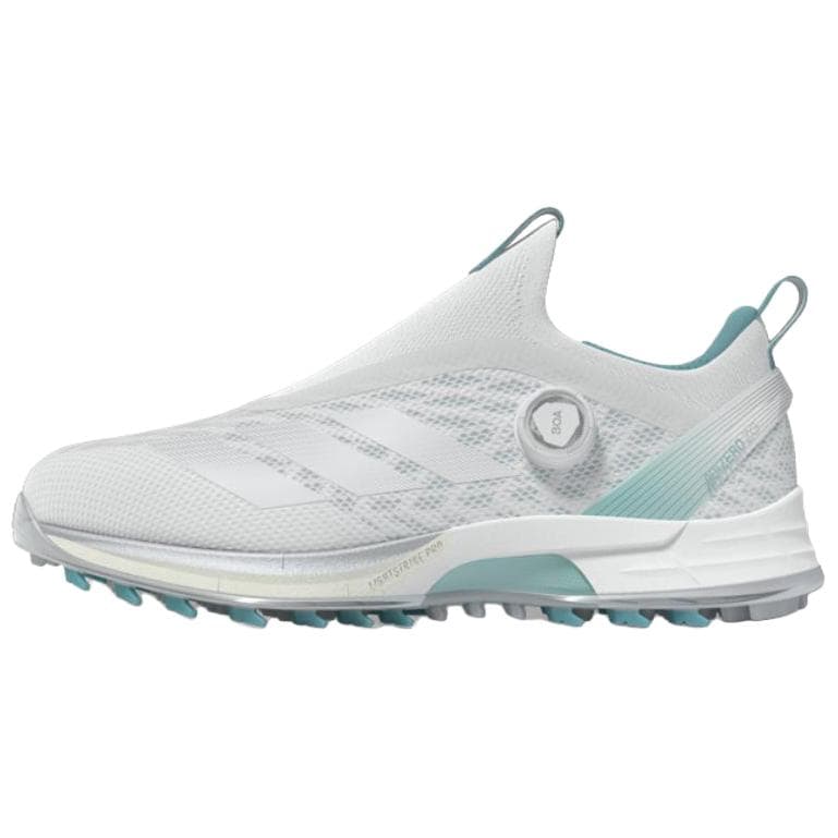Кроссовки для гольфа Adidas Adizero ZG Устойчивая к истиранию Низкая Обувь для гольфа Женская Белая Серебряная - изображение 1