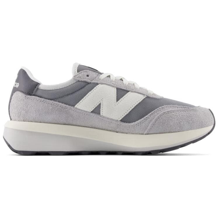 Кроссовки New Balance 370 Устойчивая к истиранию Низкая Повседневная Обувь Унисекс Серый - изображение 2