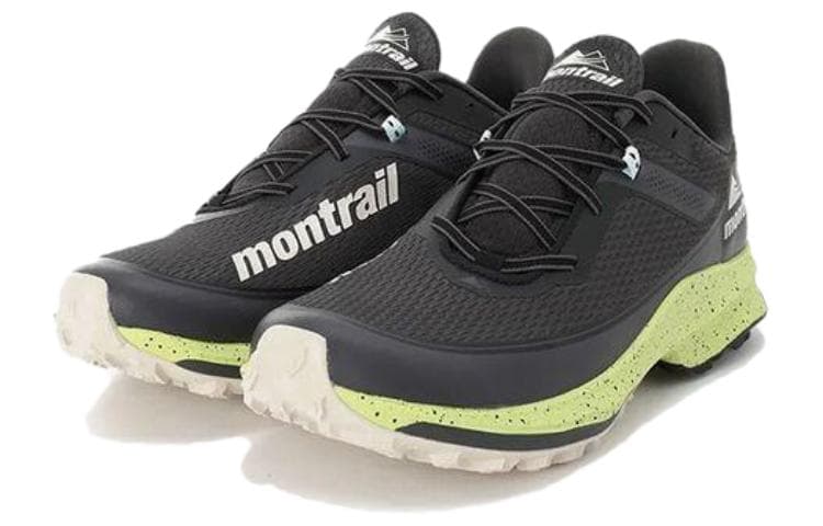 Кроссовки для бега Columbia Montrail Ткань противоскользящая дышащая и легкая низкие беговые кроссовки мужские серо-зеленые - изображение 3