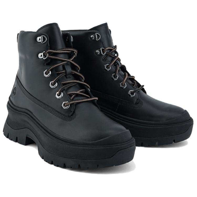 Ботинки уличные Timberland Износостойкий противоскользящий износостойкий противоскользящий средний длины Outdoor женский черный - изображение 4