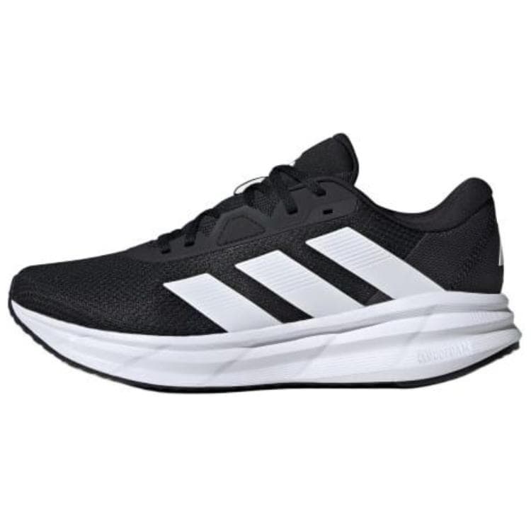 Кроссовки для бега Adidas Galaxy Амортизация Дышащие Низкие Беговые Кроссовки Мужские Черно-Белые - изображение 1