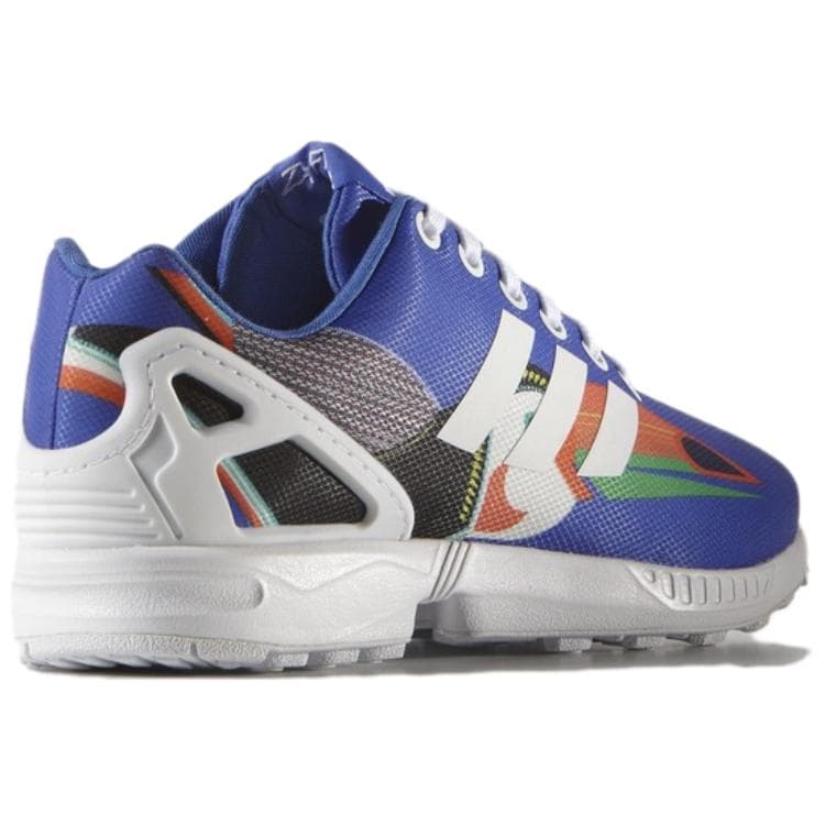 Кроссовки для бега adidas ZX Flux Blue White - изображение 4