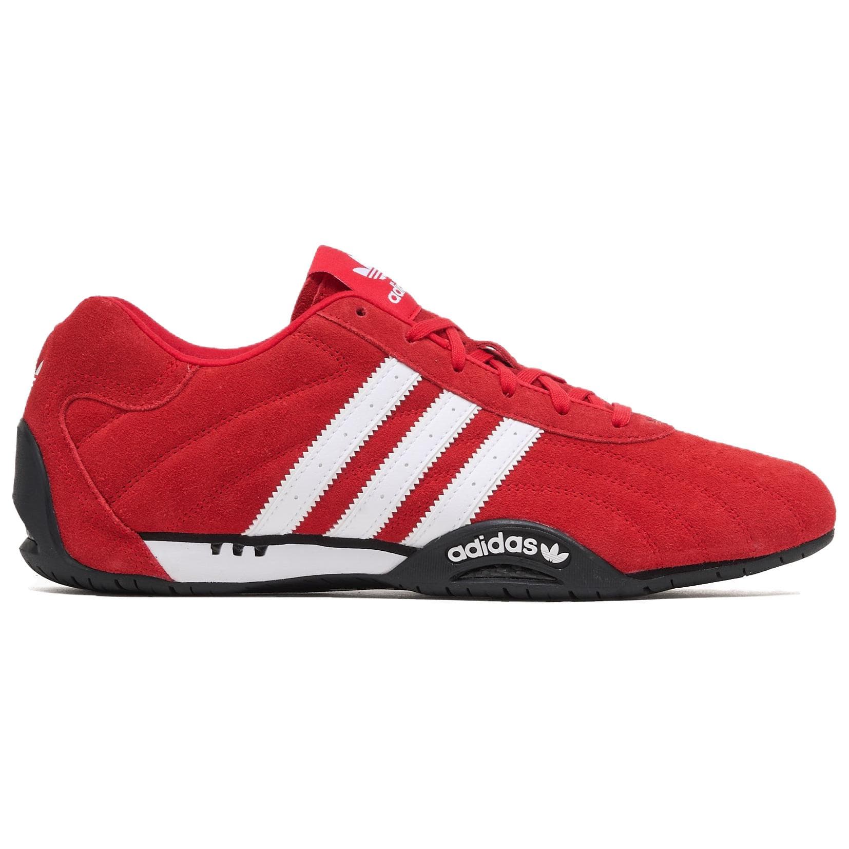 Кроссовки Adidas Originals ADIRACER Дышащий Low Топ Повседневная обувь Унисекс Красный - изображение 2