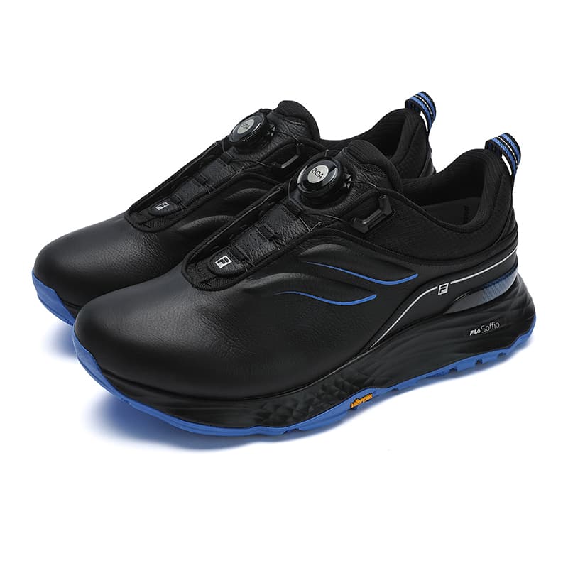 Кроссовки для гольфа FILA Velocity Low Golf Обувь Мужская Черная - изображение 3