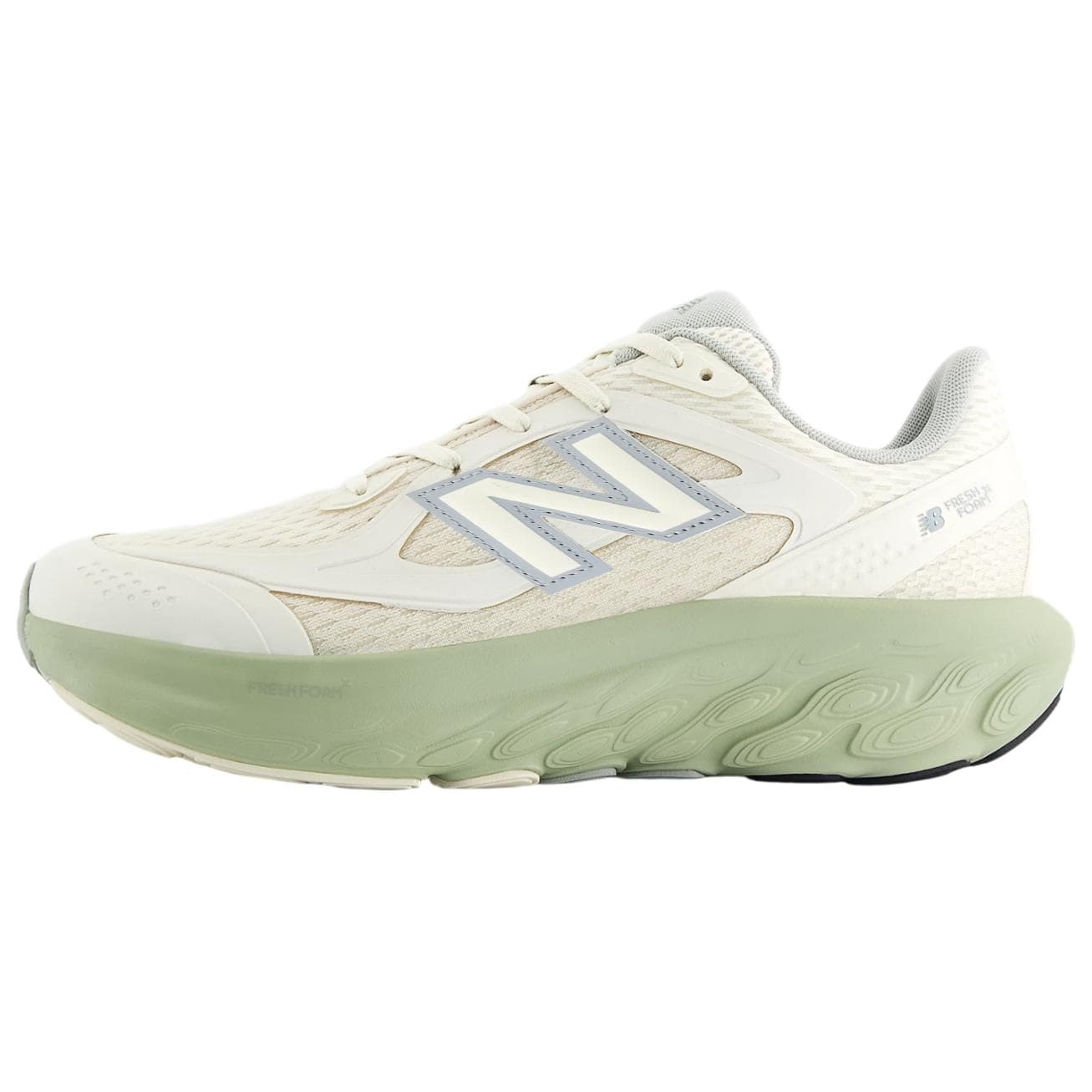 Кроссовки для бега New Balance NB Свежая Пена Низкий Топ Повседневные Беговые Кроссовки Мужские Белые Зеленые - изображение 1