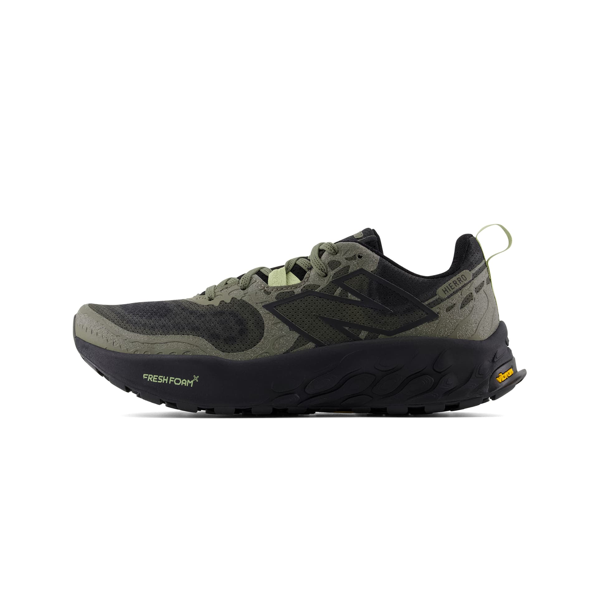 Кроссовки для бега New Balance Hierro V8 Устойчивые к истиранию Низкие Беговые кроссовки Мужские Армейский зеленый - изображение 1
