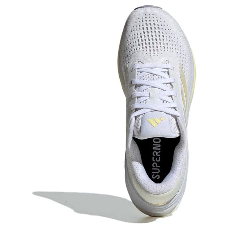 Кроссовки для бега Adidas SUPERNOVA RISE Спортивный повседневный амортизирующий дышащий низкий топ беговые кроссовки женские белые желтые - изображение 4