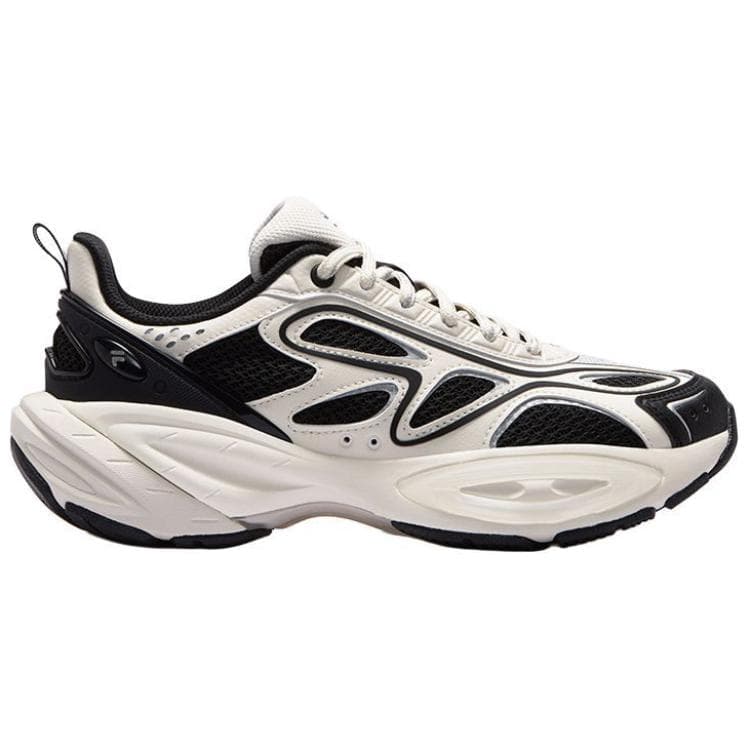 Кроссовки FILA FUSION BUZZARD II Meteorite Shoes 2 Low Топ Повседневная обувь Women's White Черный - изображение 3