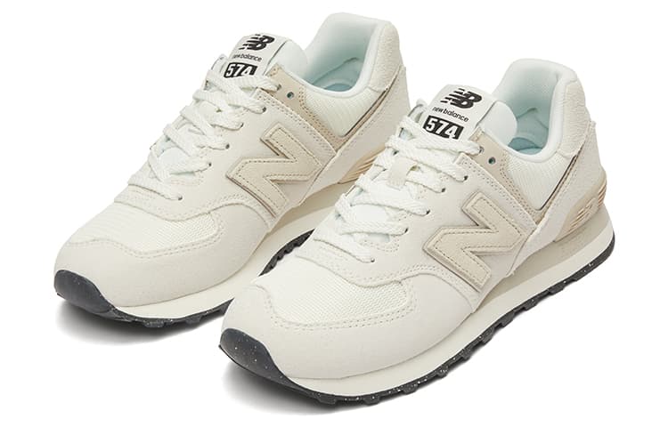 Кроссовки для бега New Balance 574 Off White Black - изображение 4