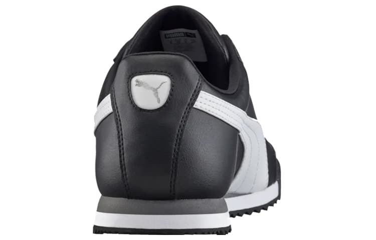 Кроссовки PUMA Roma Basic Black White - изображение 4