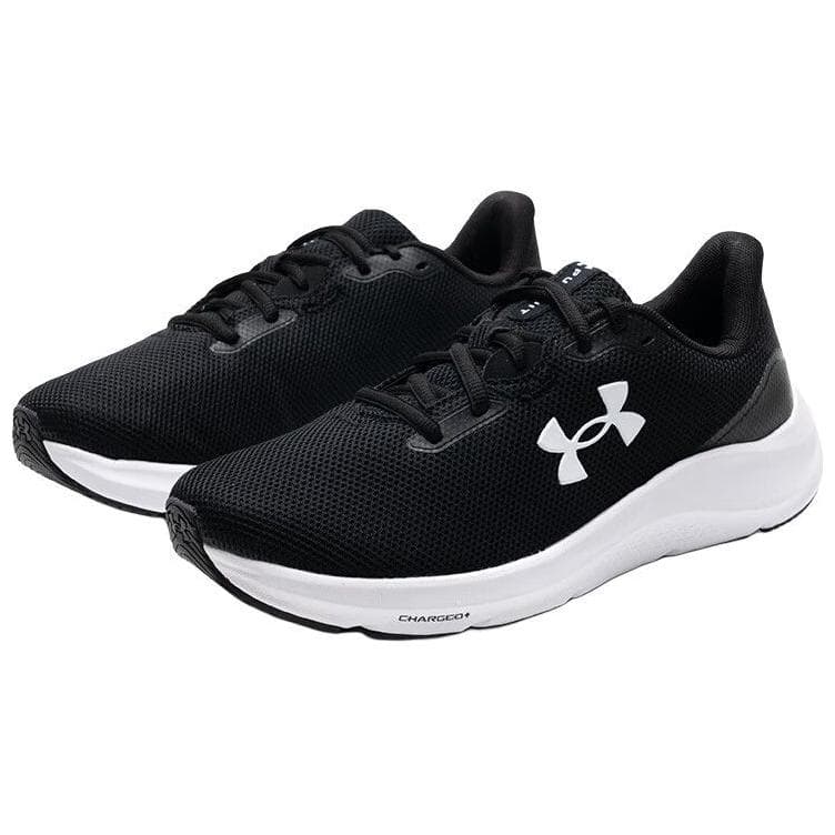 Кроссовки для бега Under Armour Устойчивые к истиранию низкие беговые кроссовки мужские черные - изображение 2
