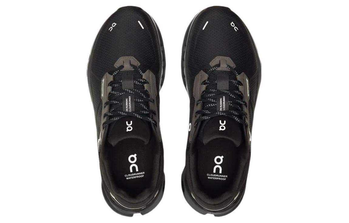 Кроссовки для бега On Cloudrunner Black — фото 4