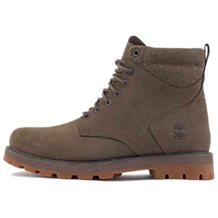 Ботинки уличные Timberland Britton Road Водонепроницаемый и Износостойкий Короткий Аутдор Мужской Темно-Коричневый - изображение 1