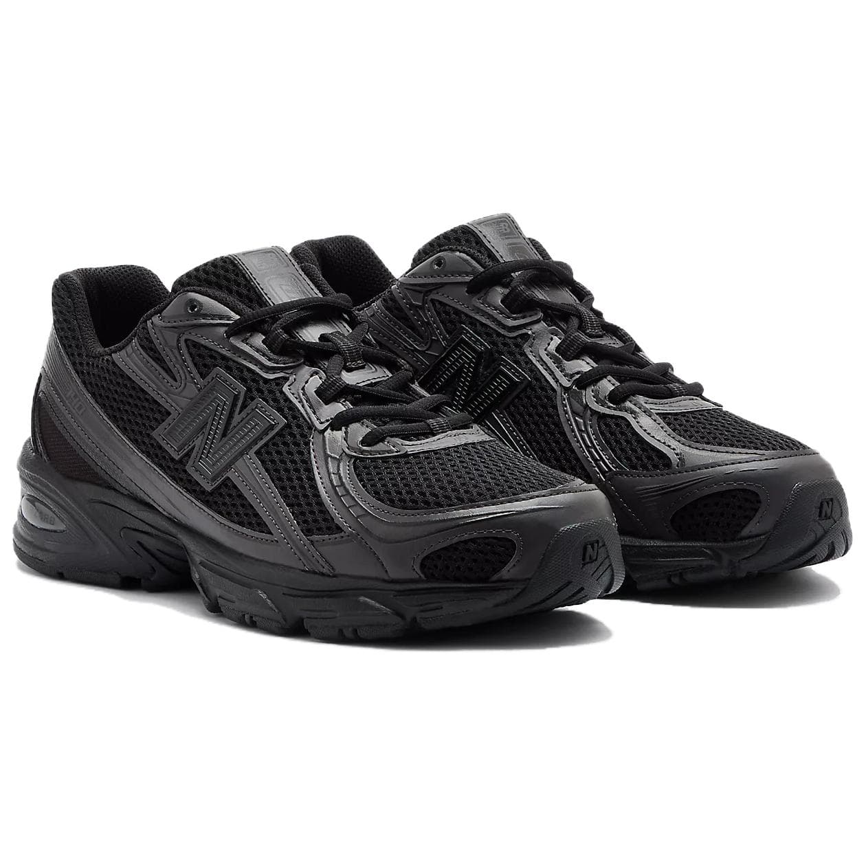 Кроссовки для бега New Balance NB 740 Комфортный Устойчивый к истиранию Низкий Топ Беговые кроссовки Мужские Черный Серебряный - изображение 5
