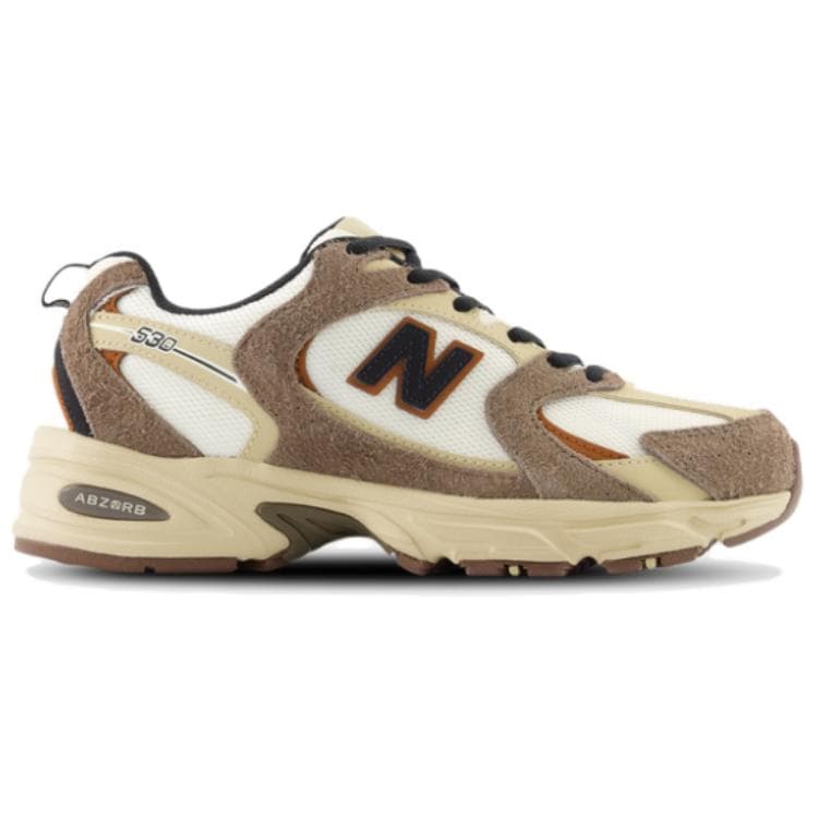 Кроссовки для бега New Balance NB 530 Low Топ Повседневные Городские Кроссовки для Коммутирования и Беговые Кроссовки Мужские Белый Умбра - изображение 2