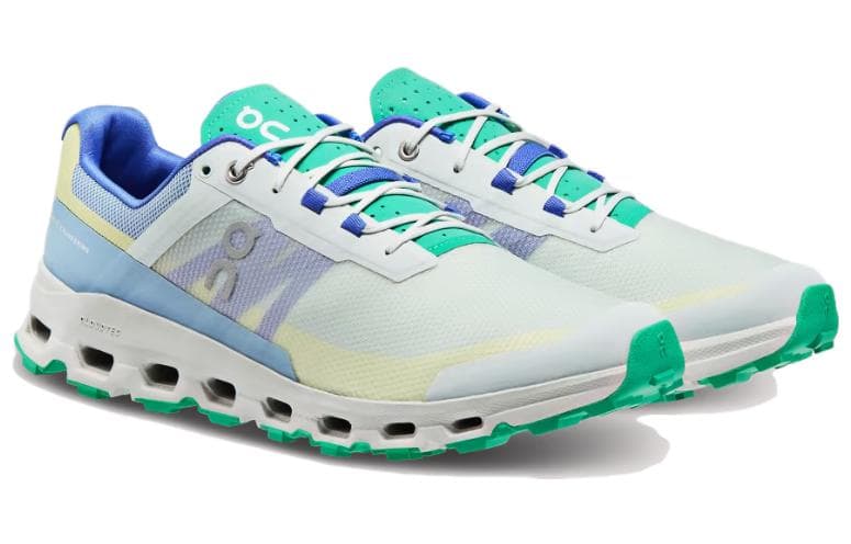 Кроссовки для бега On Cloudvista White Green - изображение 3