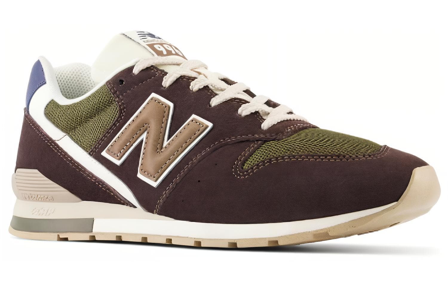 Кроссовки New Balance NB 996 V2 Устойчивая к истиранию Низкая Повседневная Обувь Унисекс Коричневый Зеленый - изображение 3