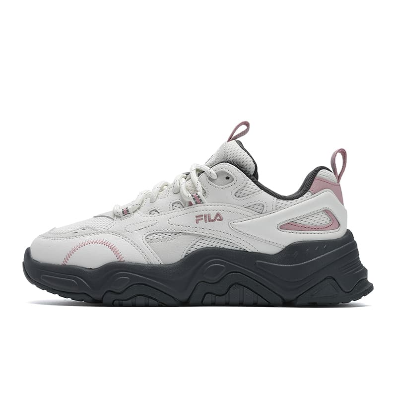Кроссовки для бега FILA Collina Текстиль Синтетическая Кожа Дышащие Низкие Беговые Кроссовки Женские Белые Фиолетовые - изображение 1
