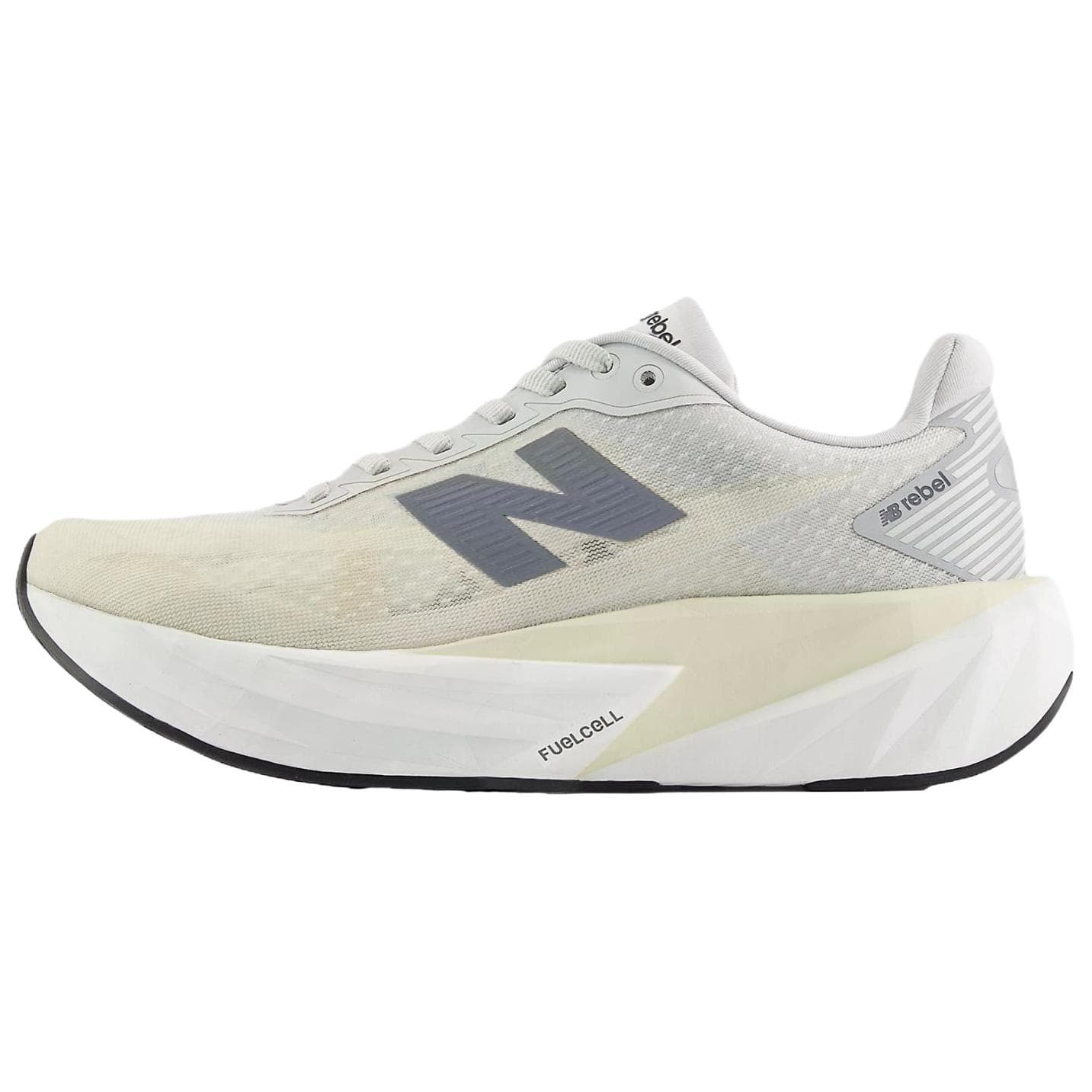 Кроссовки для бега New Balance FuelCell Rebel V5 Классические и Универсальные Беговые Кроссовки Женские Лен Серый - изображение 1