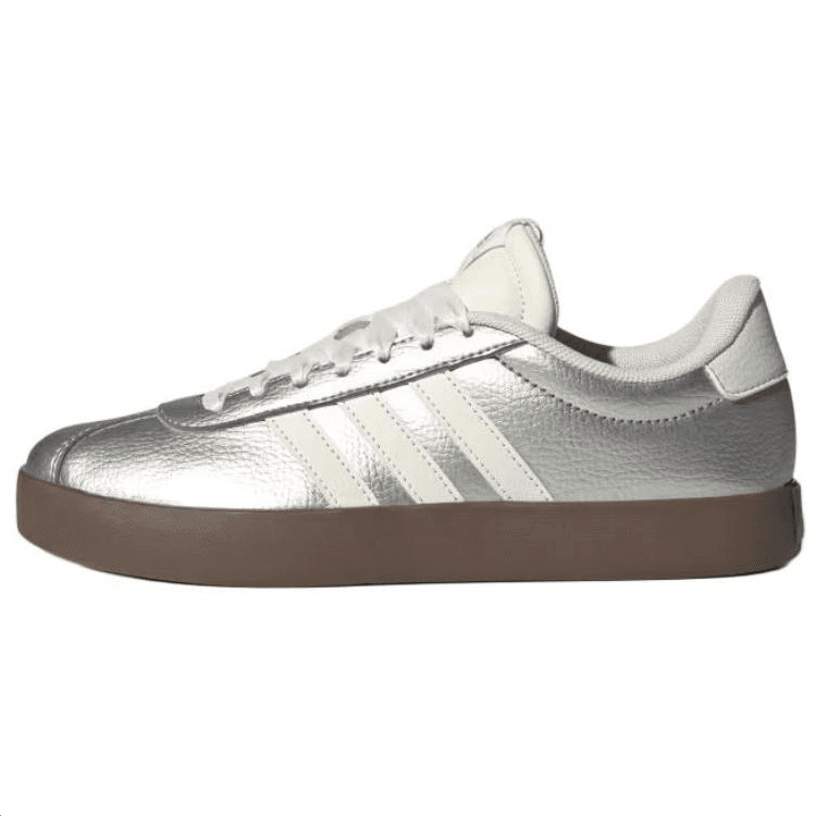 Кроссовки Adidas VL COURT 3,0 Low Топ Кеды немецкой армии (GAT) Women's Silver Коричневый - изображение 1