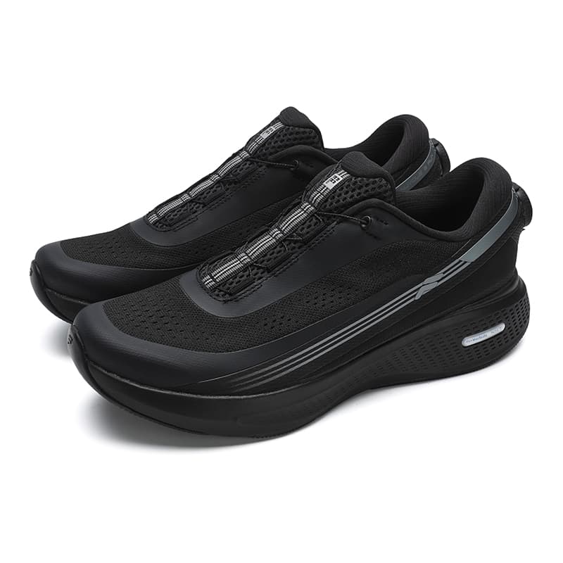 Кроссовки для бега FILA BOA Дышащий Low Топ Беговые кроссовки Мужской Черный - изображение 3