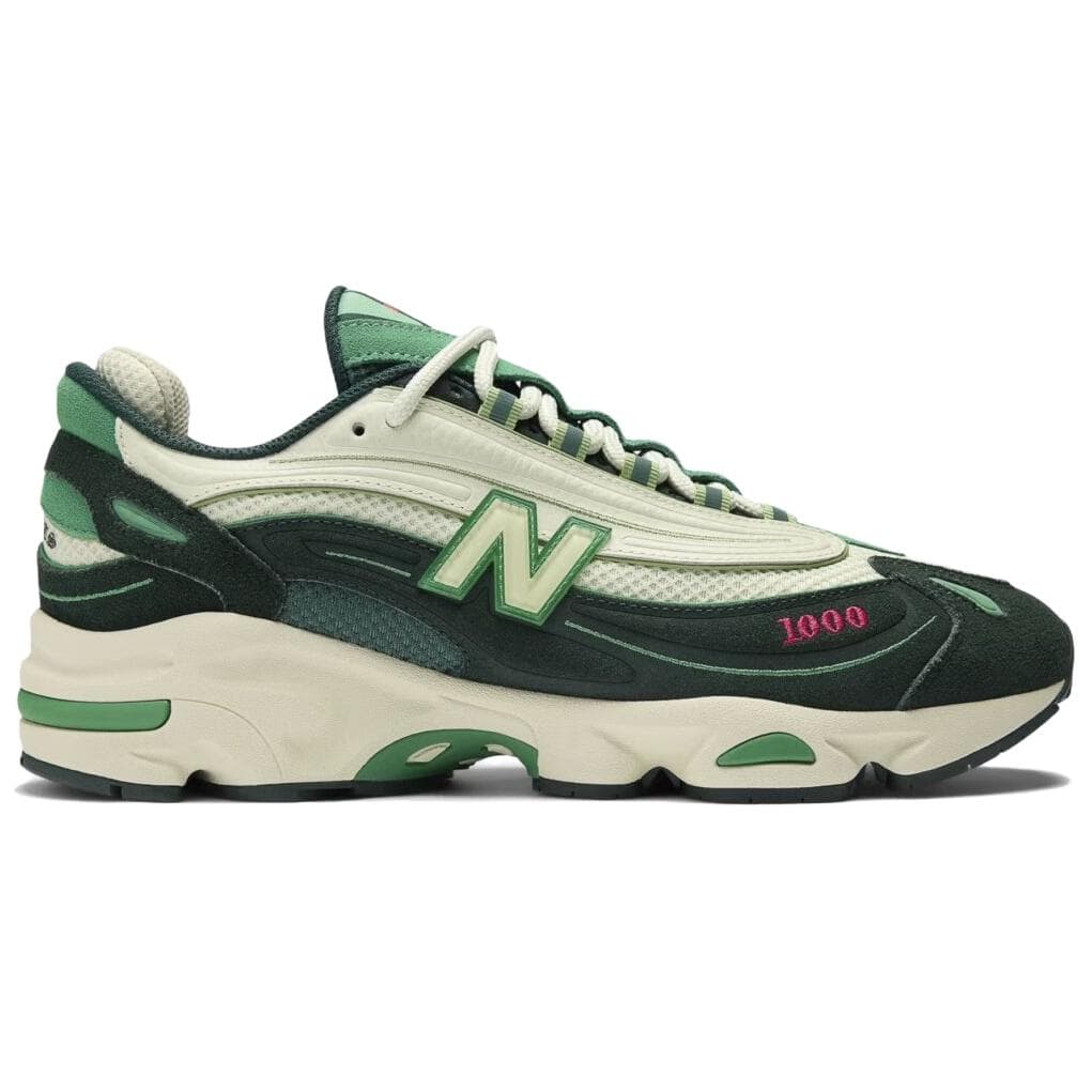 Кроссовки для бега CONCEPTS x New Balance NB 1000 Low Топ Повседневные беговые кроссовки Мужские Зеленые - изображение 2
