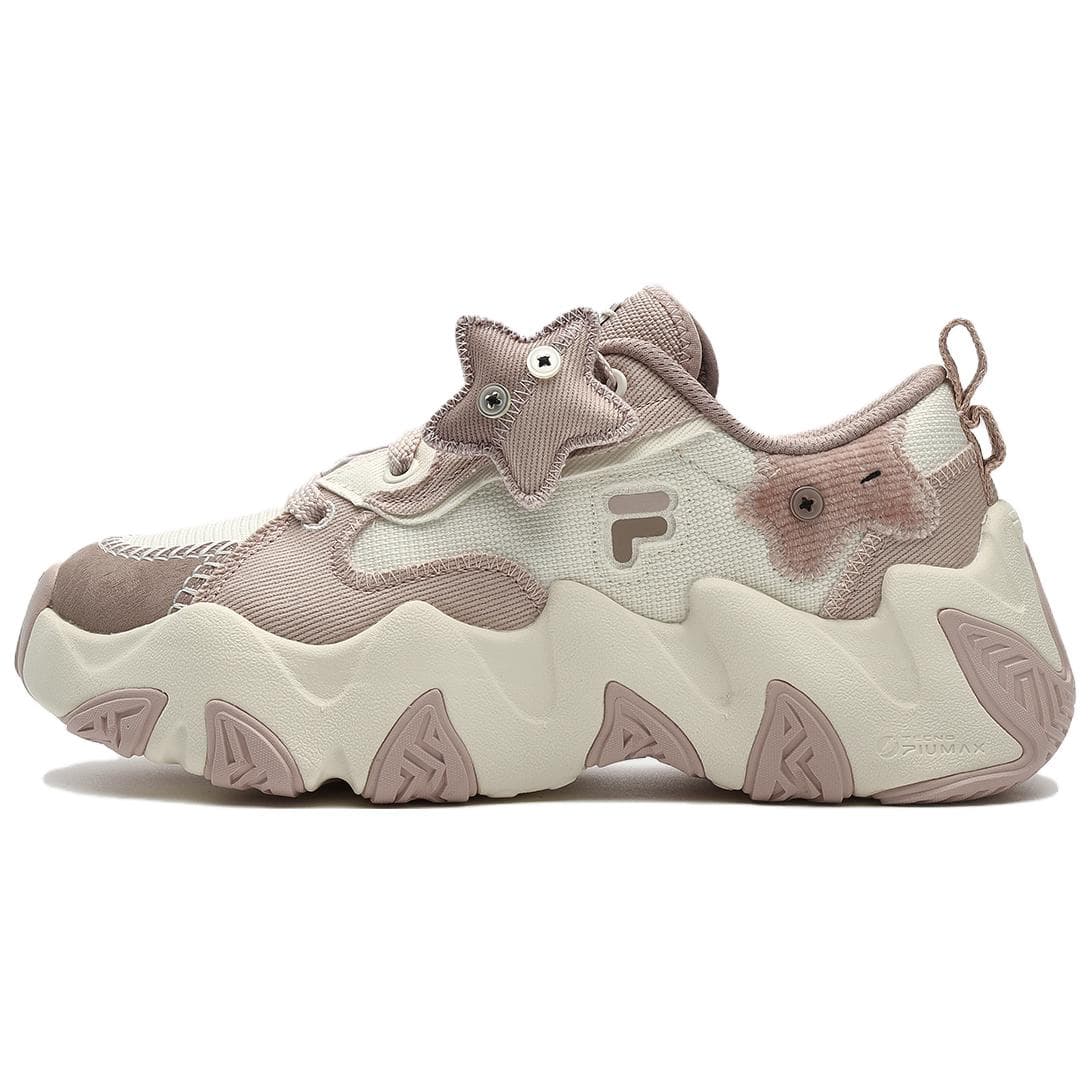 Кроссовки FILA FUSION STARFISH CANVAS Текстиль Синтетическая кожа Устойчивая к истиранию Низкий топ Повседневная обувь Женская - изображение 1