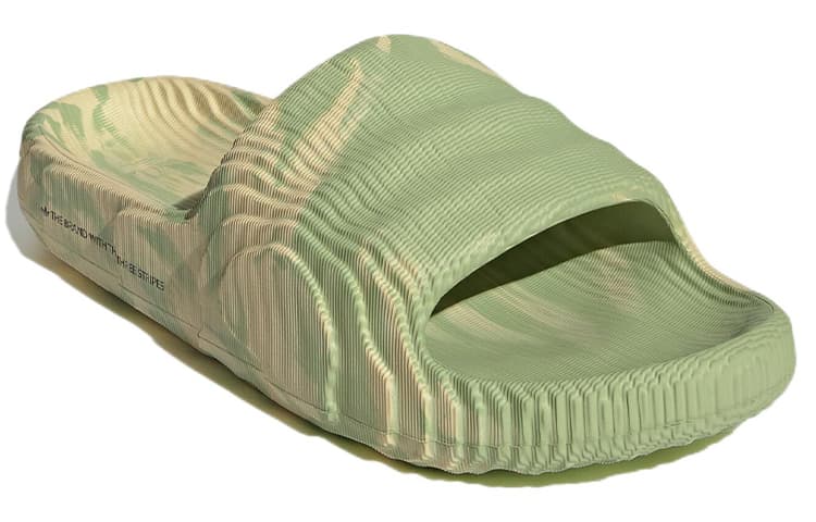 Сандалии adidas Adilette 22 Green Yellow - изображение 3