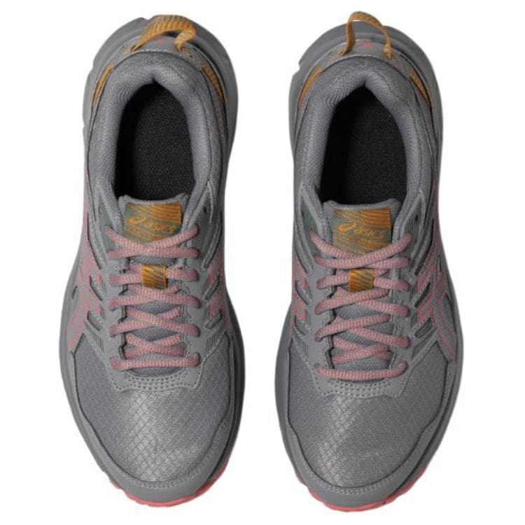 Кроссовки для бега Asics Trail Scout 2 Low Top Trail Беговые кроссовки Женские Серый Оранжевый - изображение 3
