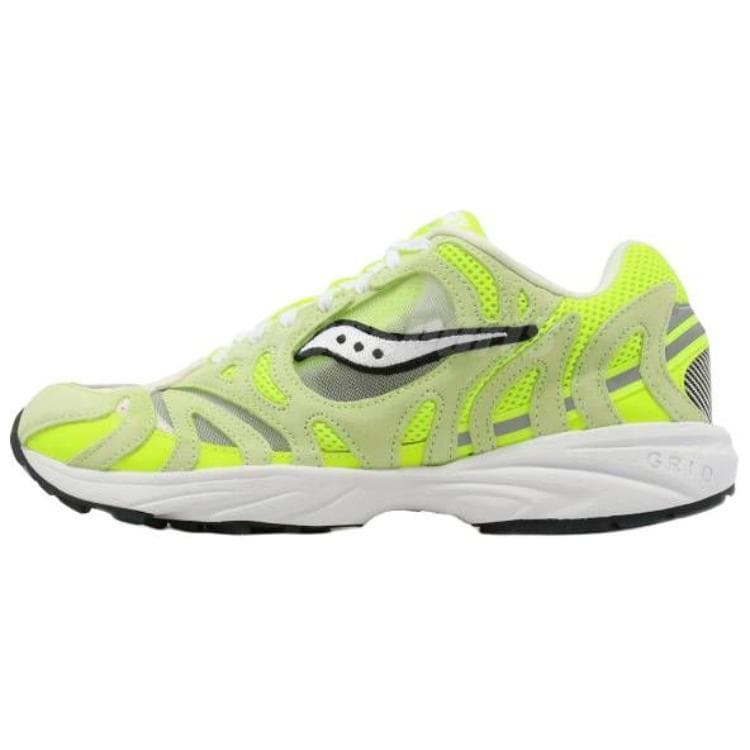 Кроссовки для бега Saucony Grid Azura 2000 Противоскользящие Устойчивые к истиранию Низкие Беговые кроссовки Мужские Желтые - изображение 1