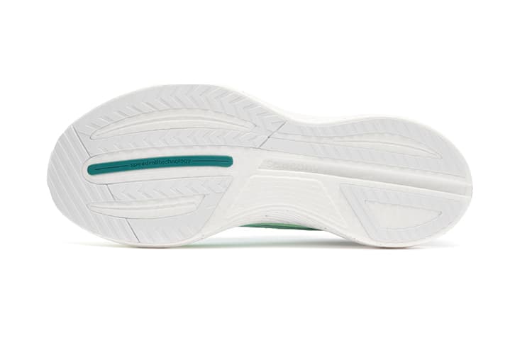 Кроссовки для бега Saucony Endorphin Speed 3 White Green - изображение 5