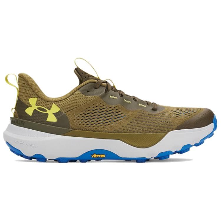 Кроссовки для бега Under Armour Infinite Pro Износостойкие Низкие Кроссовки Для Беговых Трасс Унисекс Зеленые - изображение 2
