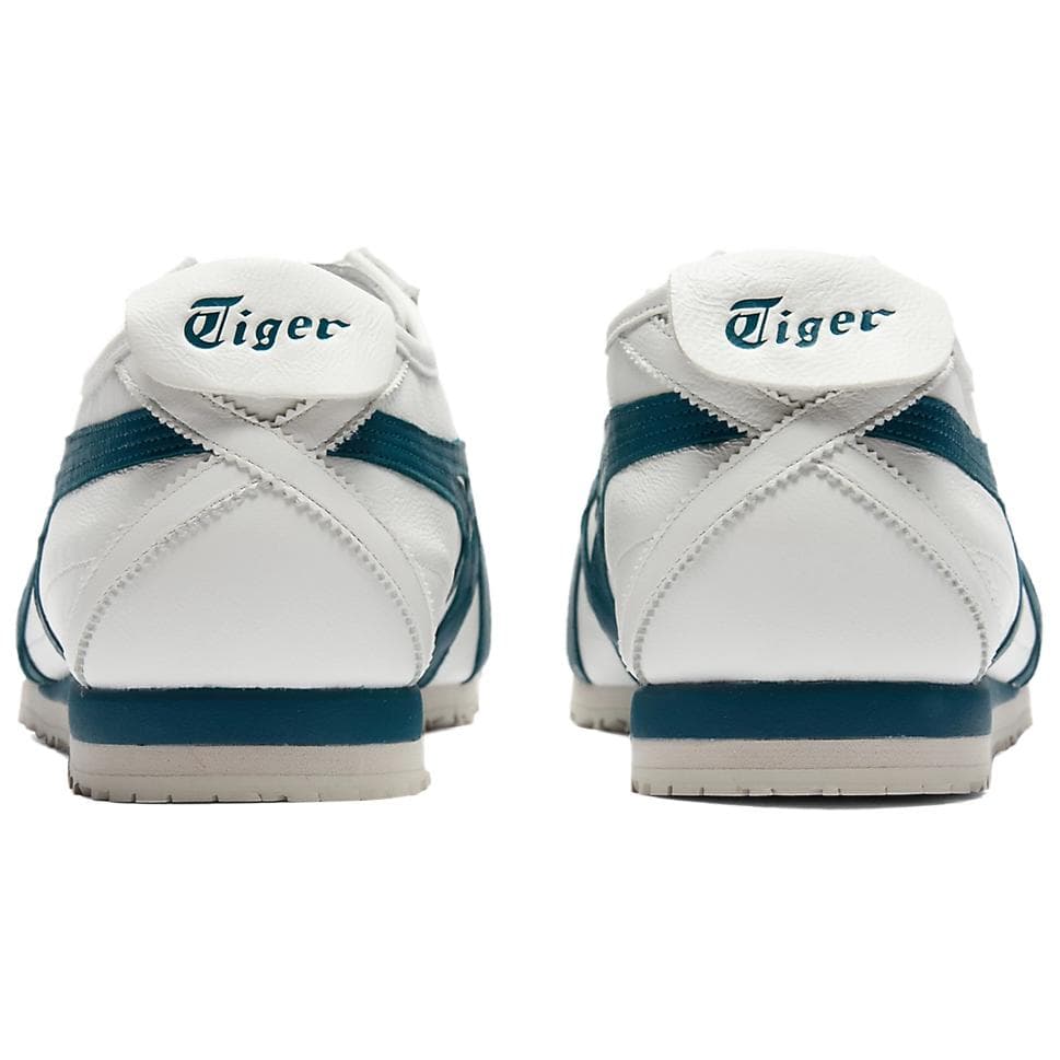 Кроссовки Onitsuka Tiger MEXICO 66 Повседневная обувь Мужская Белая Зеленая - изображение 4