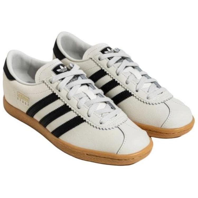Кроссовки Adidas Originals Stadt Low Топ Скейтборд Обувь Унисекс Бежево-черный - изображение 3