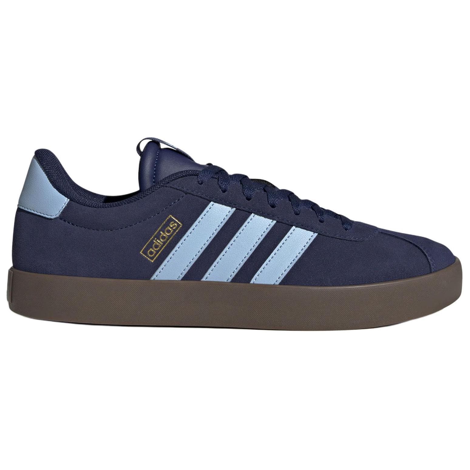 Кроссовки Adidas VL COURT 3,0 Мягкий и комфортный Дышащий Low Топ Кеды немецкой армии (GAT) Унисекс Синий - изображение 2