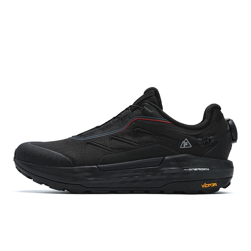 Кроссовки для бега FILA BOA EXPLORER 2 Low Топ Беговые кроссовки Мужские Черные - изображение 1