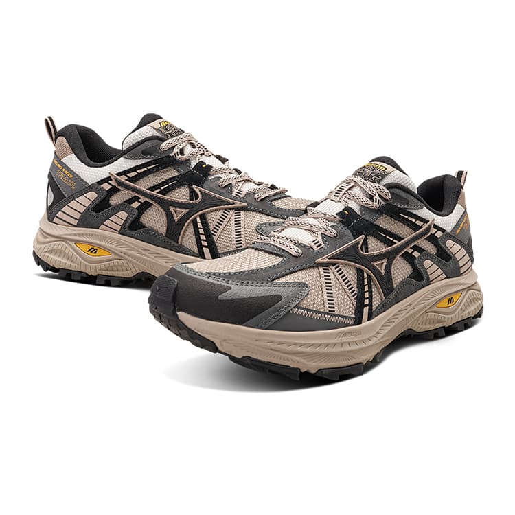 Кроссовки для бега Mizuno Racer Trail Light Brown - изображение 3