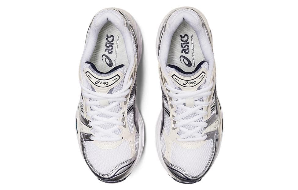 Кроссовки для бега Asics Gel-Kayano 14 White Black Silver - изображение 5