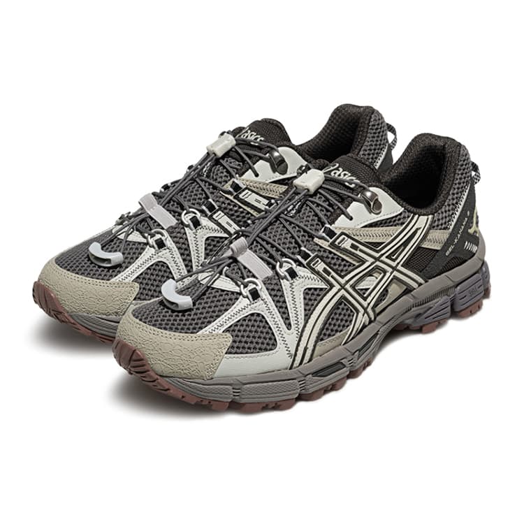 Кроссовки для бега ASICS Гель Kahana 8 FL Удобный Текстиль Синтетическая Кожа Амортизация Устойчивость к Износу Низкий Топ Повседневный - изображение 3