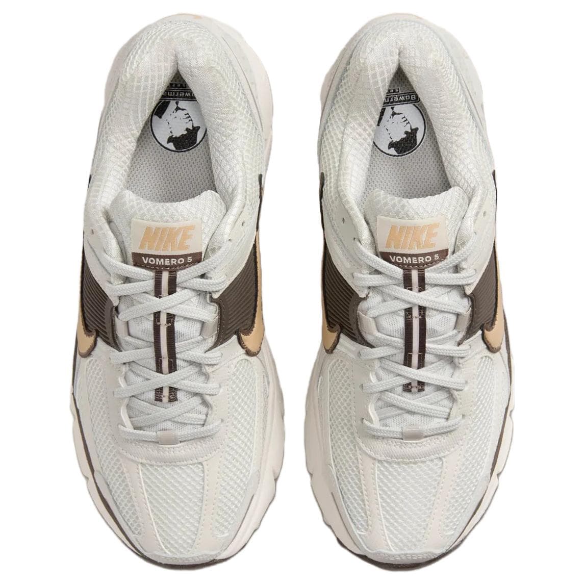 Кроссовки для бега Nike Air Zoom Vomero 5 Beige Brown — фото 3