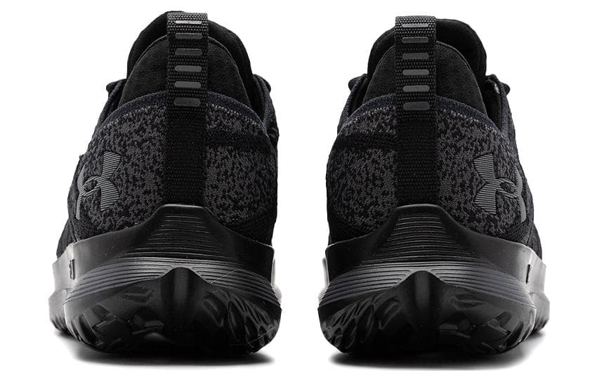 Кроссовки для бега Under Armour Ткань Устойчивая к Износу Низкий Топ Беговые Кроссовки Мужские Черные - изображение 4