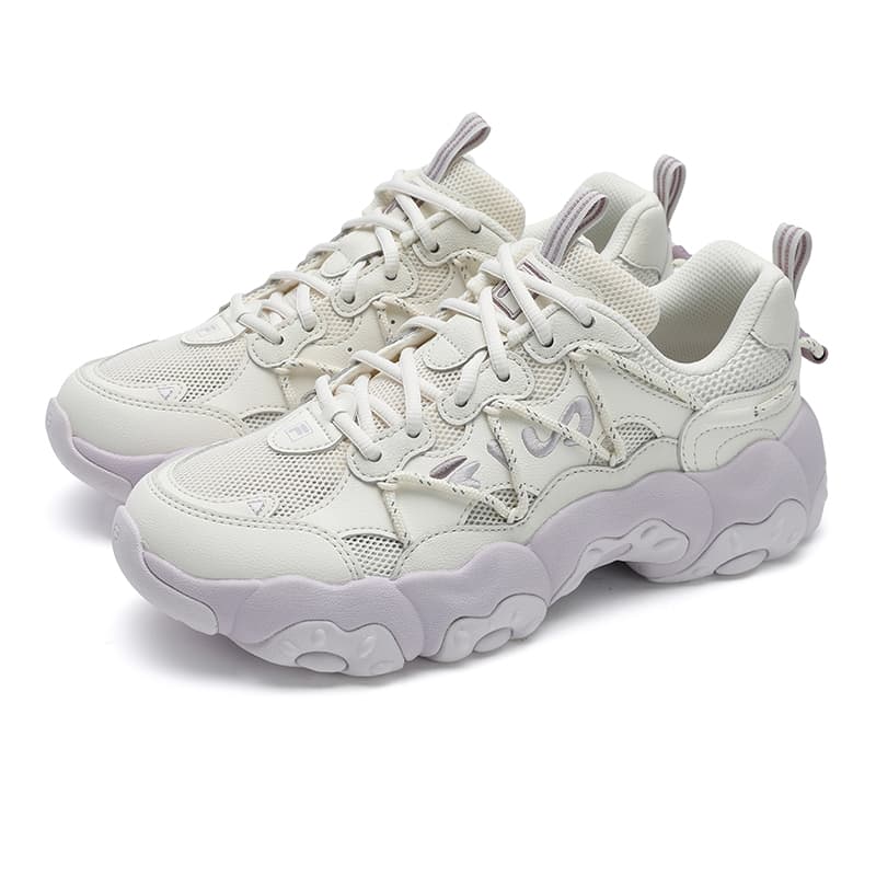 Кроссовки FILA FLUID 6 Кошачья лапа 6 Отскок Противоскользящий Устойчивый к истиранию Низкий Топ Повседневная обувь Женская - изображение 3