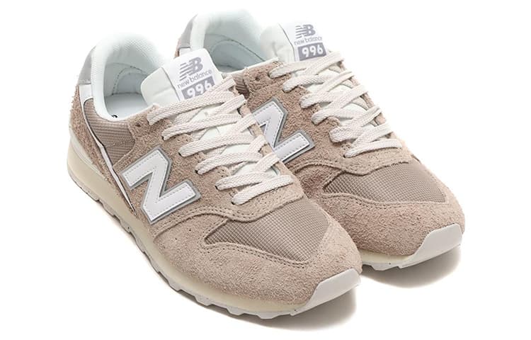 Кроссовки для бега New Balance NB 996 Low Top Повседневные Беговые Кроссовки Женские Коричневый Белый - изображение 3