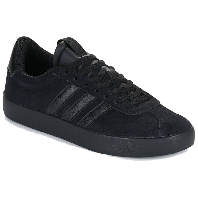 Кроссовки Adidas VL COURT 3,0 Противоскользящая Устойчивая к истиранию Низкий Топ Скейтборд Обувь Мужская Черная - изображение 3