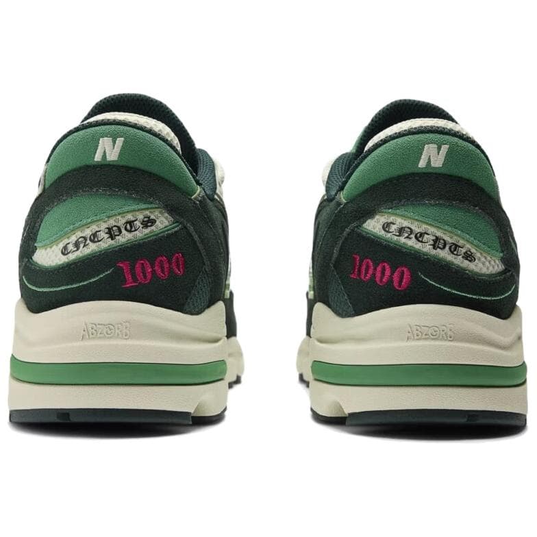 Кроссовки для бега CONCEPTS x New Balance NB 1000 Low Топ Повседневные беговые кроссовки Мужские Зеленые - изображение 5