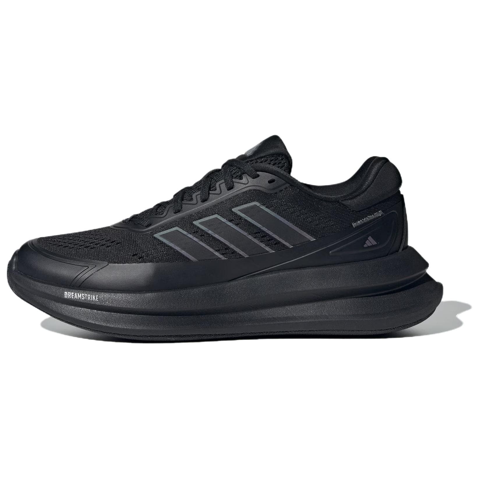 Кроссовки для бега Adidas NOVAWAVE PU (полиуретан) текстиль синтетическая кожа низкий верх повседневные беговые кроссовки мужской черный - изображение 1