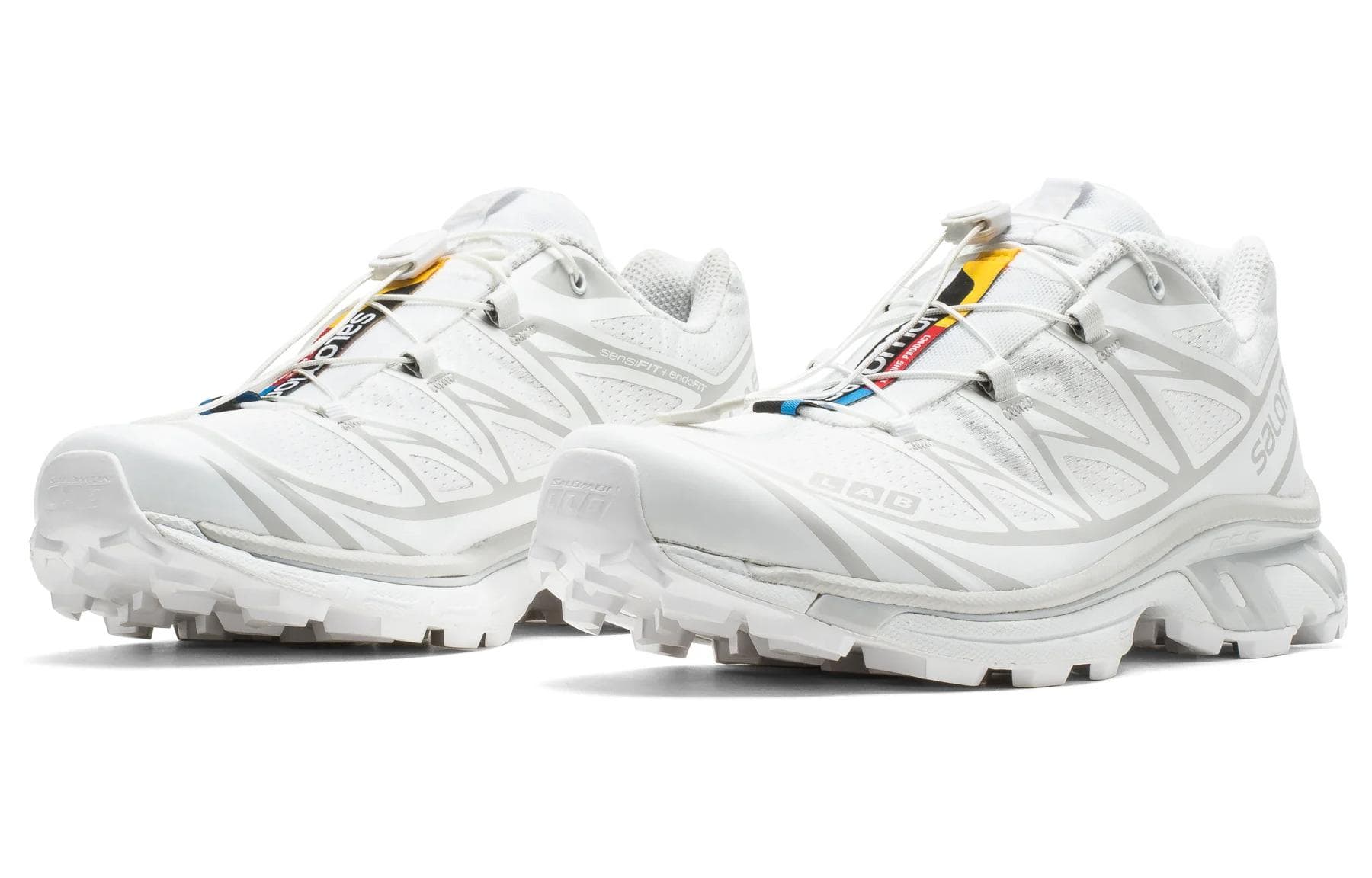 Кроссовки для бега Salomon XT-6 Glacier White - изображение 2