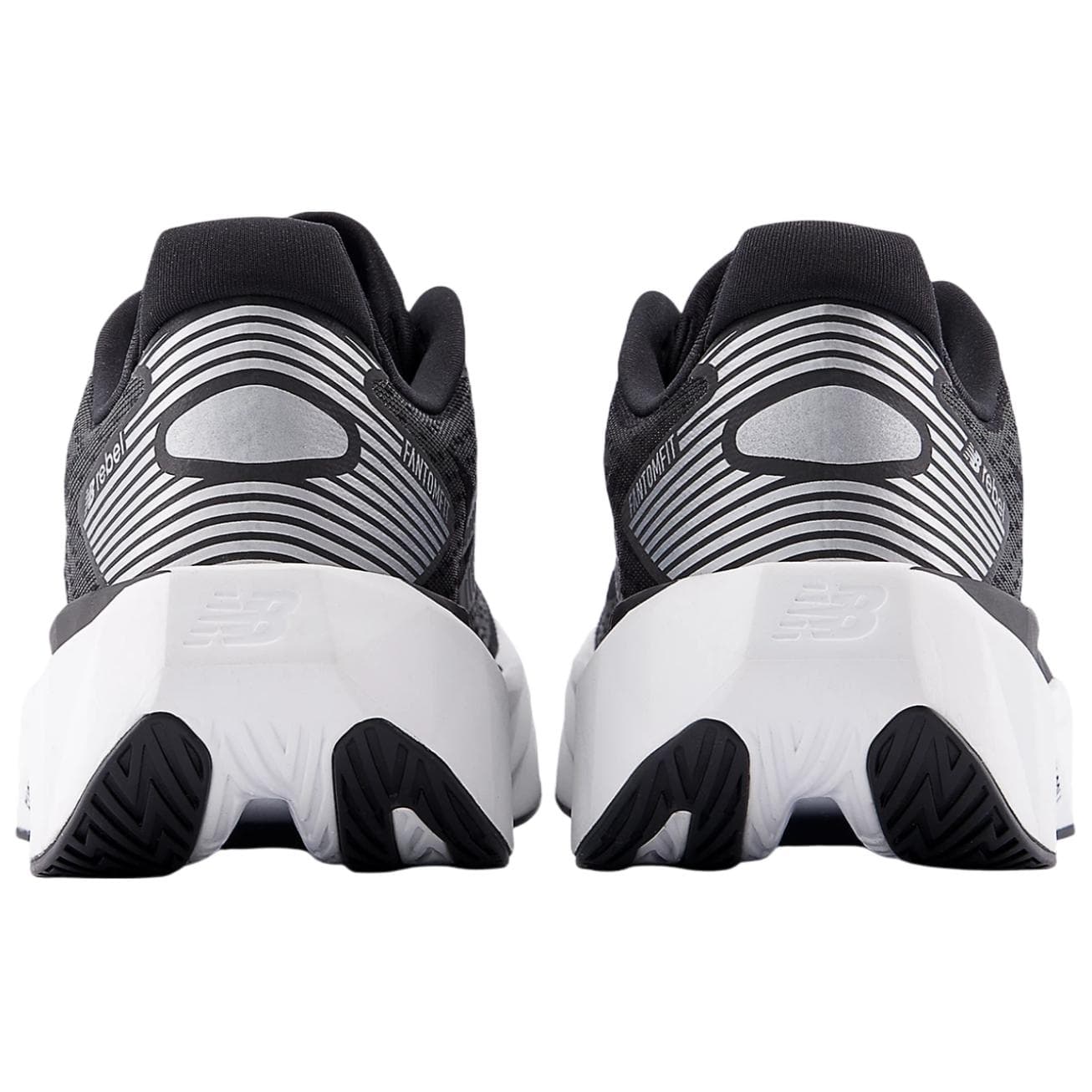Кроссовки для бега New Balance FuelCell Rebel V5 Устойчивые к истиранию Дышащие Низкие Беговые кроссовки Женские Черно-белые - изображение 5